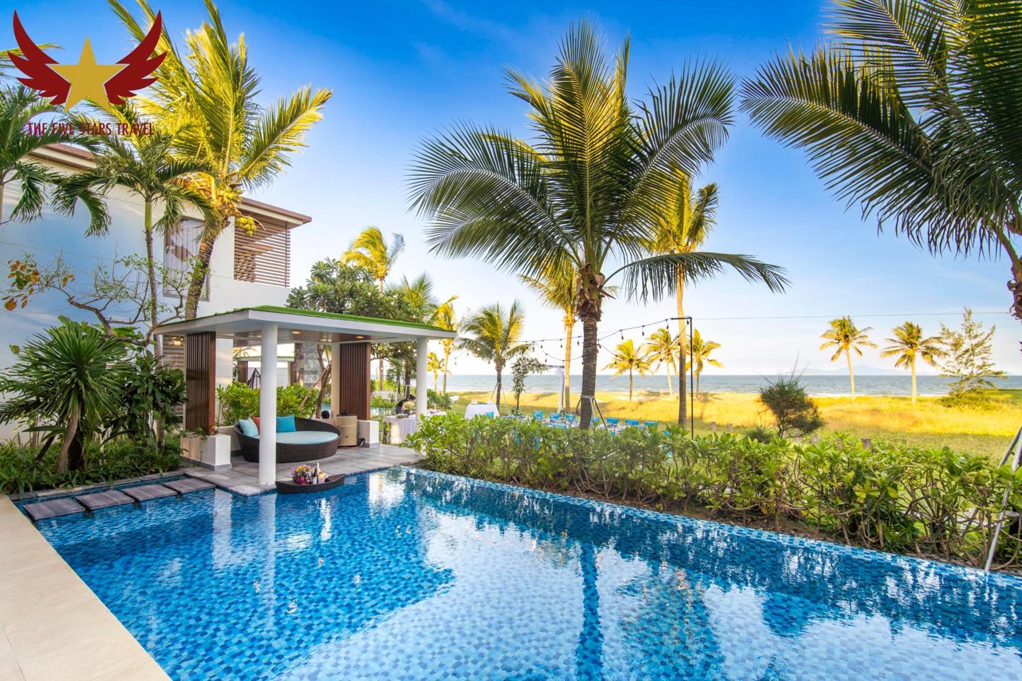 The Five Villas 8 Bedrooms Beachfront - K3 Da Nang Exterior photo