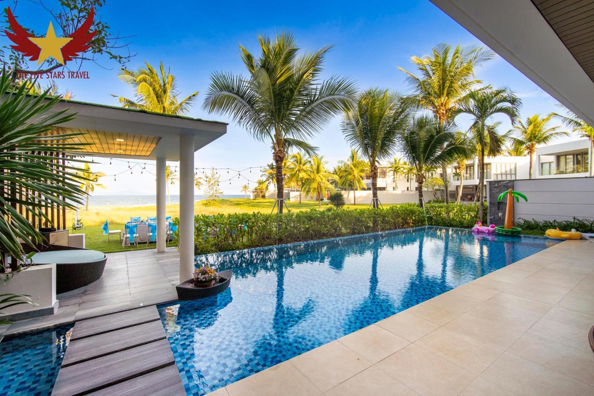 The Five Villas 8 Bedrooms Beachfront - K3 Da Nang Exterior photo