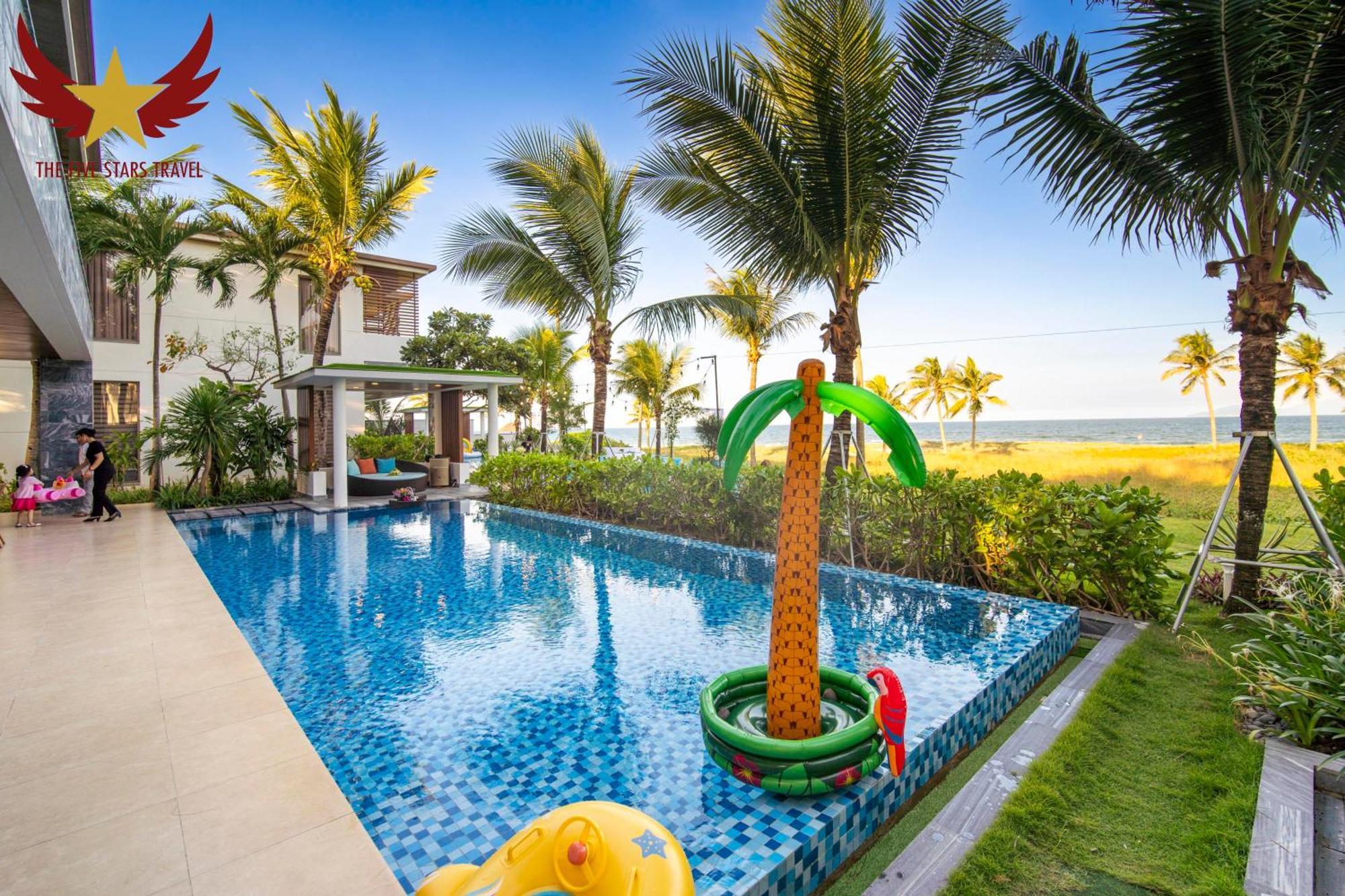 The Five Villas 8 Bedrooms Beachfront - K3 Da Nang Exterior photo