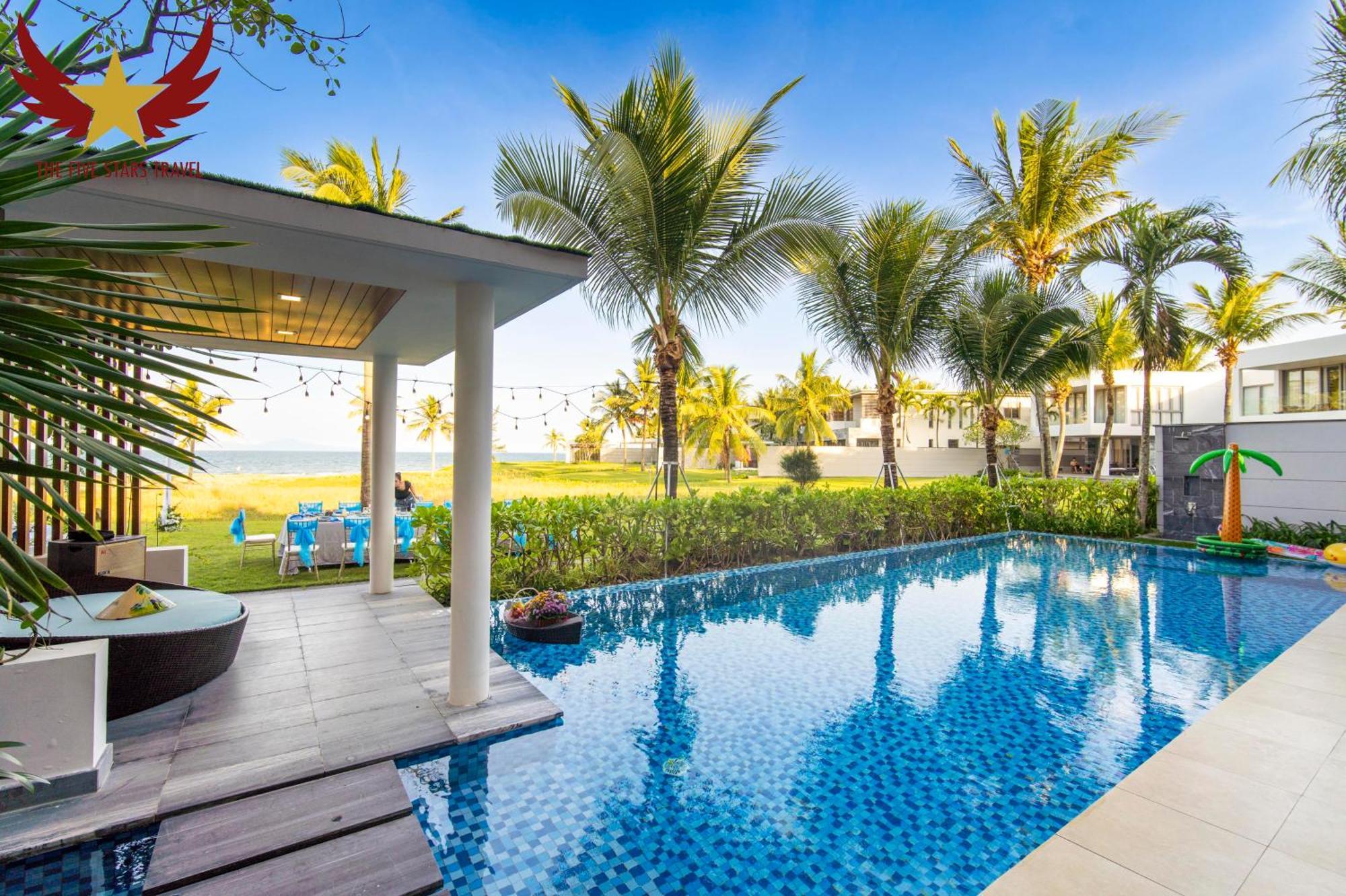 The Five Villas 8 Bedrooms Beachfront - K3 Da Nang Exterior photo