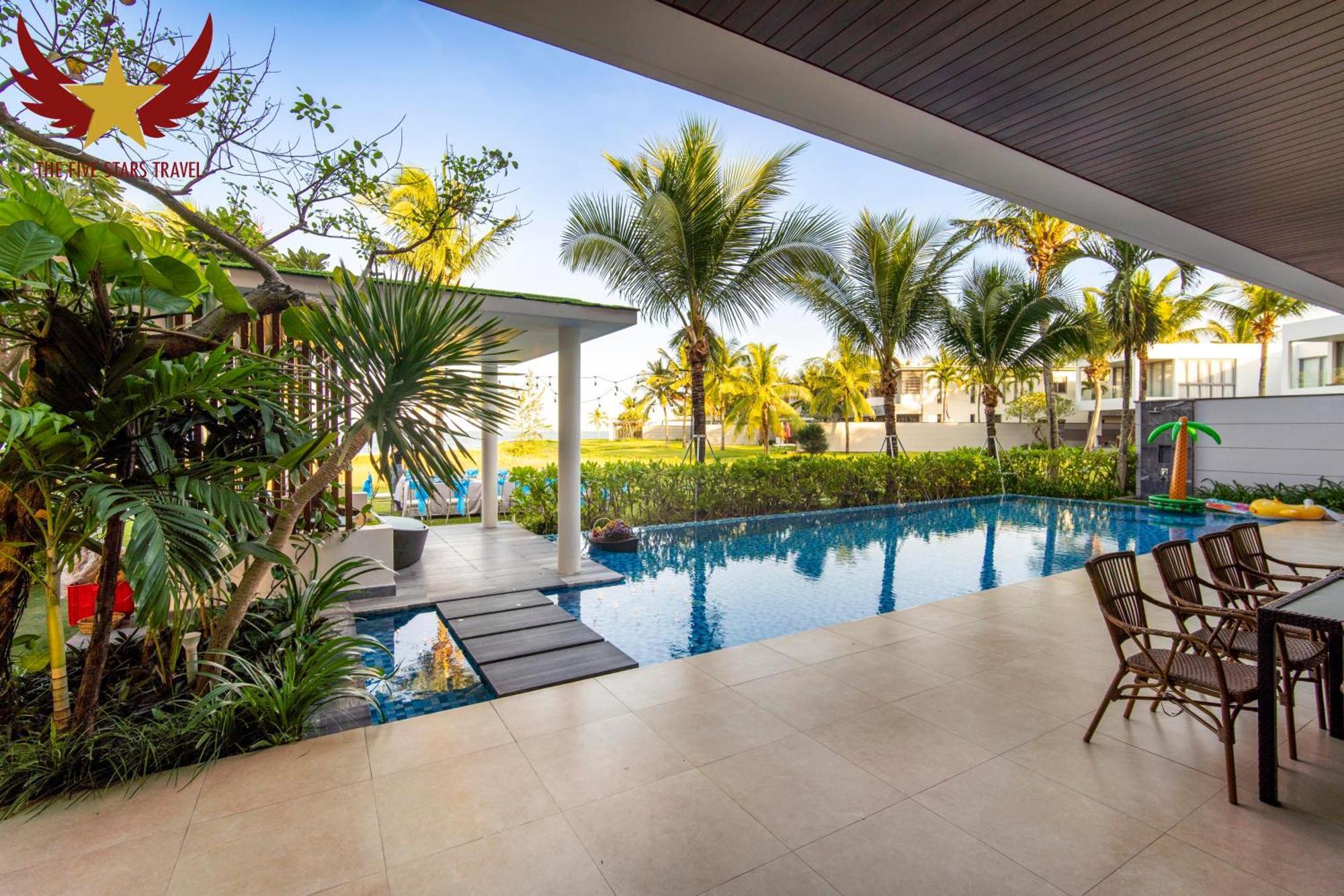 The Five Villas 8 Bedrooms Beachfront - K3 Da Nang Exterior photo