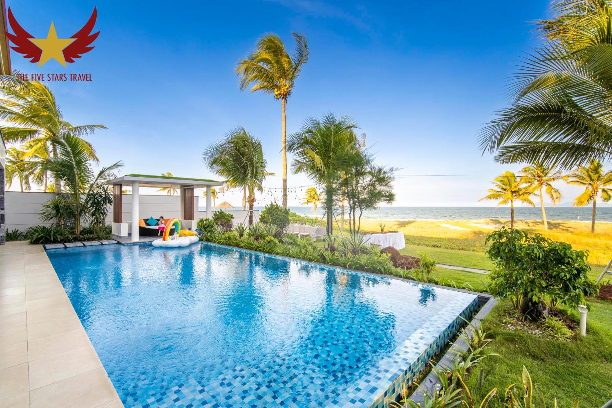 The Five Villas 8 Bedrooms Beachfront - K3 Da Nang Exterior photo