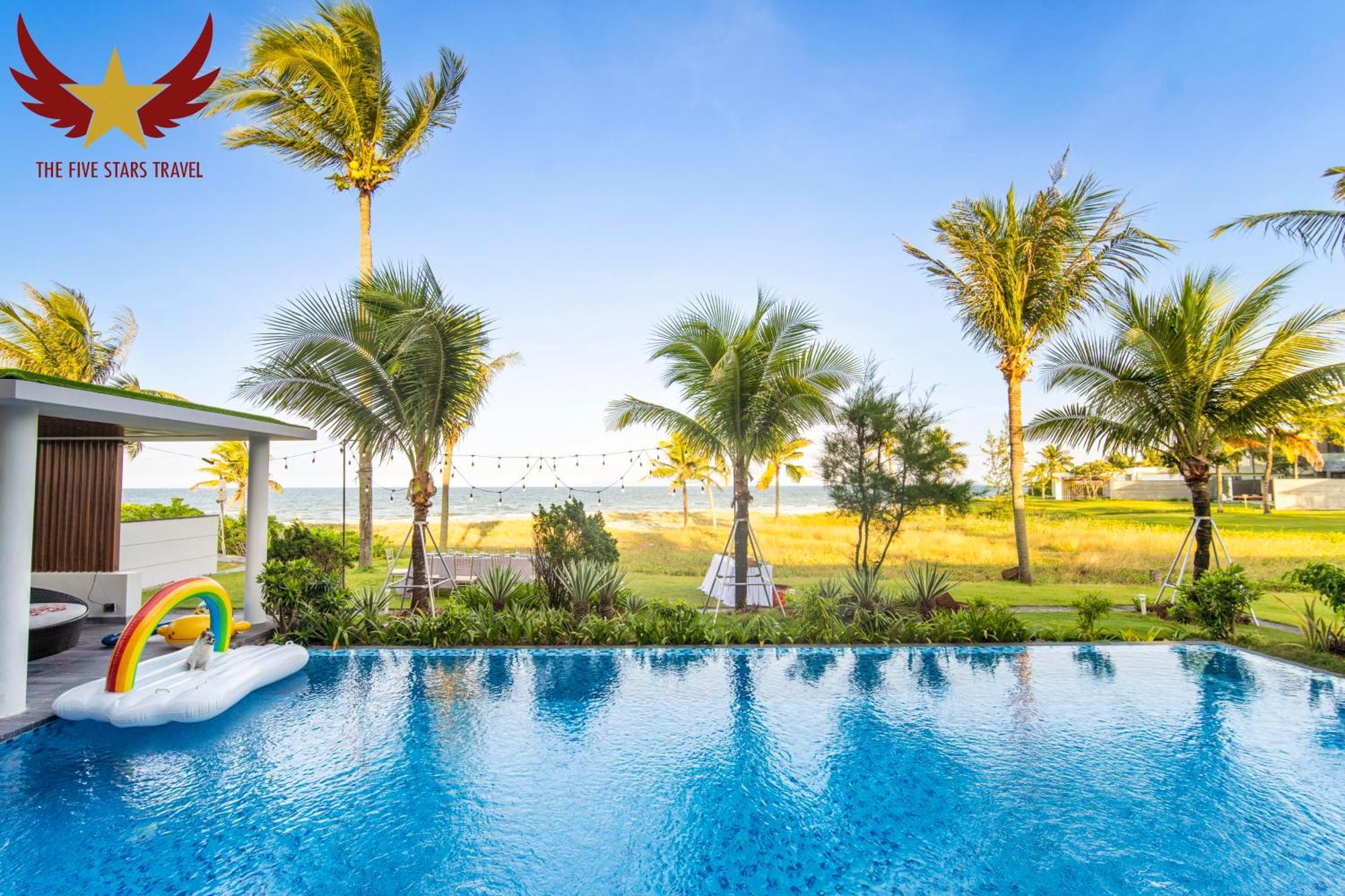 The Five Villas 8 Bedrooms Beachfront - K3 Da Nang Exterior photo